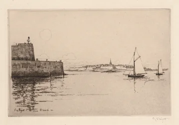 Saint-Malo Gezien vanaf Dinard