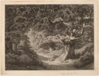 Le Charlemagne, bos van Fontainebleau