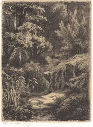 Le petit ruisseau, gepubliceerd 1849