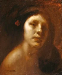 Portret van een jonge dame