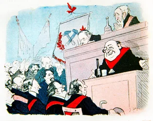 Vrijmetselaars op het Radical Congress