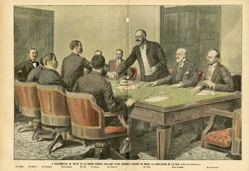 Illustratie van Eugene Damblans (1865-1945) in Le Pelerin