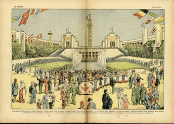 Illustratie van Eugene Damblans (1865-1945) in Le Pelerin