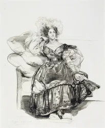 Studie voor Mme. Jules-Antoine Droz
