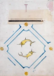 Motieven voor een badkamertegel, Chateau d