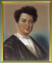 Portret van Alexandre Dumas Pere (1802-1870)