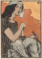 Beeldhouwster, 1897