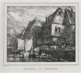 Souvenirs: Souvenir van Bretagne, Plaat 5, 1832