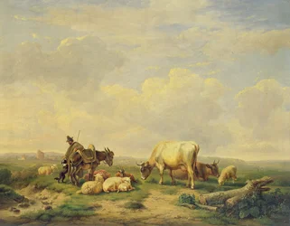 Herder en Kudde, c.1880