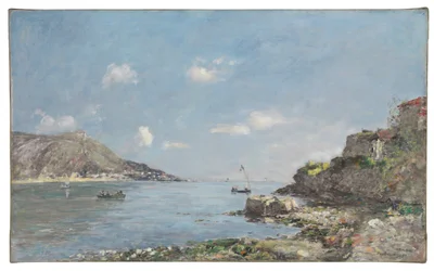 Beaulieu, La Baie des Fourmis, ochtendeffect, 1892