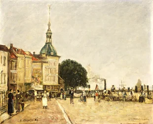 Dordrecht, de stad, 1884