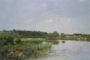 Riverside bij La Touques, 1890
