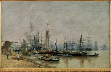 De haven van Bordeaux