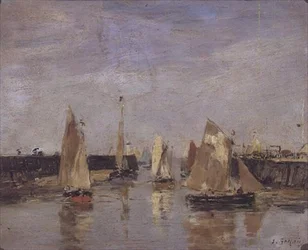 Jachten in de Haven