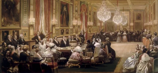 Concert in de Galerie des Guise in Chateau d