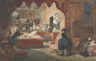 Interieur van een Museum, 19e eeuw