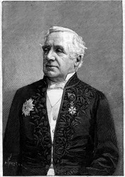 Portret van Baron Felix Hippolyte Larrey (1808-1895), Franse chirurg, lid van de Academie van Wetenschappen en de Academie van Geneeskunde