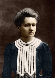 Portret van Marie Curie 1867-1934
