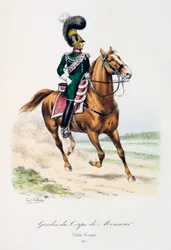 Gardes-du-Corps de Monsieur, Petite Tenue, 1815