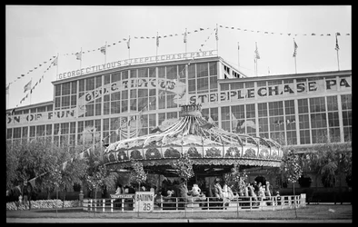 Uitzicht op Coney Island, 1903