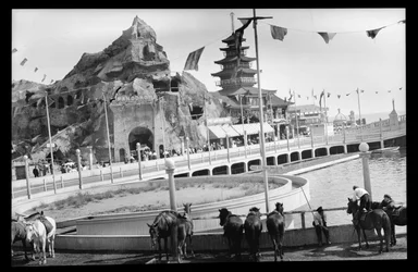 Uitzicht op Coney Island, 1909