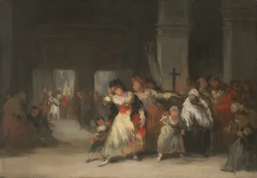 Binnen in de Kerk, c.1860-66