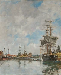 De haven van Deauville