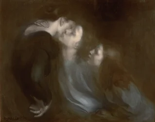 De kus van haar moeder, 1890s