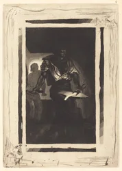 Een smid, 1833