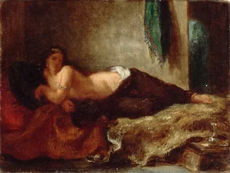Een odalisk, ca. 1849