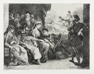 Hamlet: Hamlet Gebiedt de Acteurs een Scène te Doen uit de Vergiftiging van zijn Vader