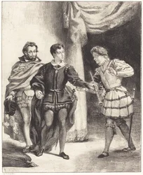 Hamlet en Guildenstern Act III, Scene II, 1834-1843