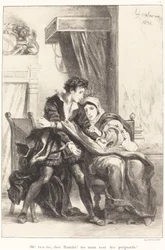 Hamlet en de Koningin (Act III, Scene IV)