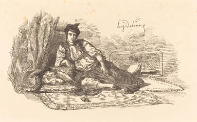 Joodse vrouw van Algiers (Juive d