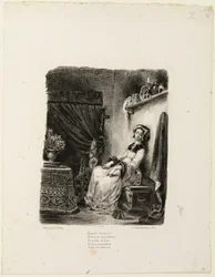 Marguerite aan het Spinnewiel