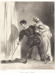 De moord op Polonius Act III, Scene IV