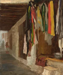 De ververijen in de souk, Algiers