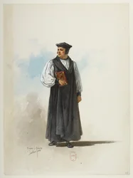 Btv1b84558104 35 - Saint-Saëns - Henry VIII - Maquettes de costumes - Lacoste - 35. Kostuum