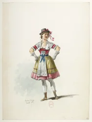Saint-Saëns - Henry VIII - Kostuumontwerpen - Lacoste - 39. Kostuum