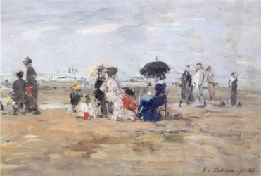 Trouville, Strandgezicht