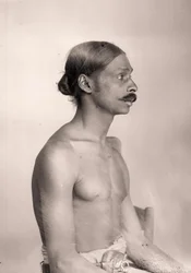 Portret van een Sri Lankaanse man, ca. 1890
