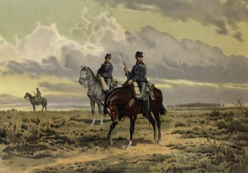 Een Cavalerieaanval