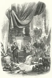 Albert en Isabella van Oostenrijk bezoeken het atelier van Peter Paul Rubens