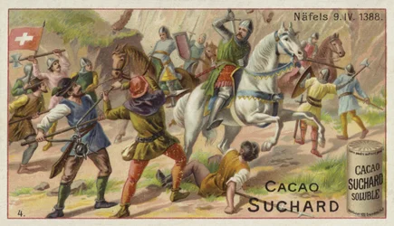 Slag bij Naefels, Zwitserland, 9 april 1388