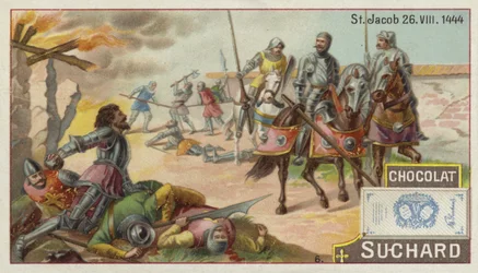 Slag bij St Jakob an der Birs, Zwitserland, 26 augustus 1444