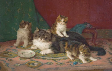 Prentbriefkaart (kleurenlitho)