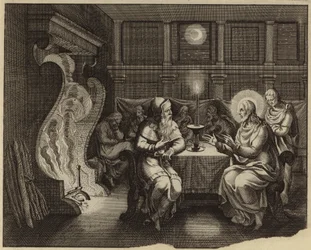 Gesprek van Jezus Christus en Nicodemus