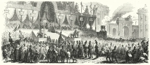 Kroning van Leopold I, koning der Belgen