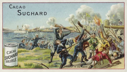 Gevechten bij Taku, China, Bokseropstand, 1900