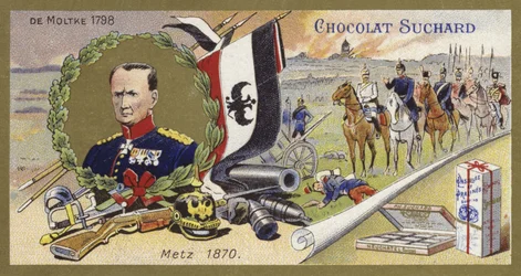 Helmuth von Moltke de Oudere en het Beleg van Metz, Frankrijk, 1870